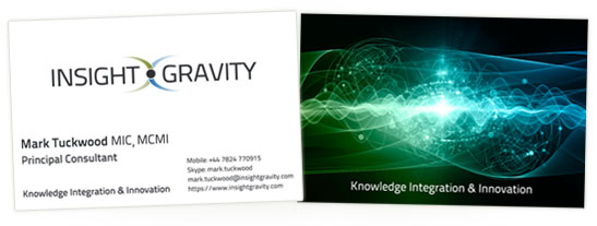 Business card design