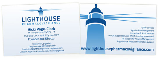 Business card design