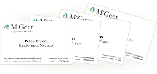 Business card design