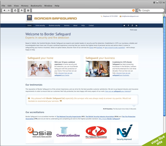 view live site (new page)