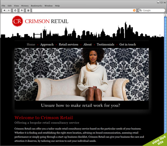 view live site (new page)