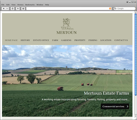 Website in development
