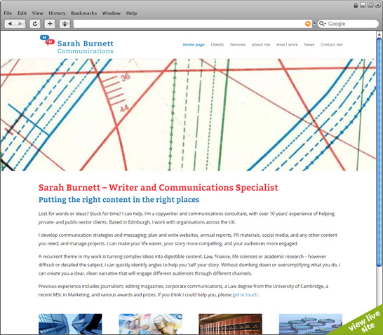 view live site (new page)