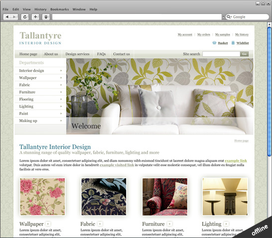 website now offline